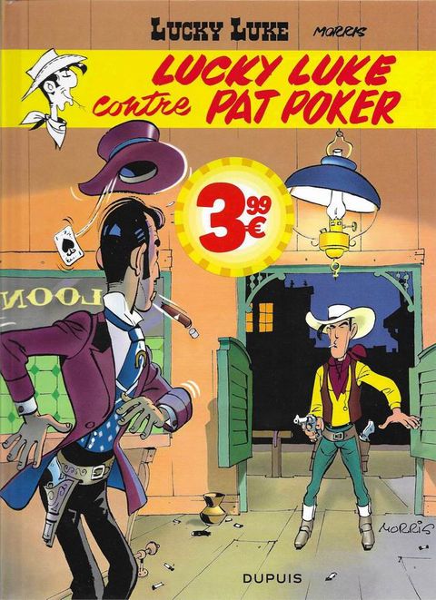 Couverture de l'album Lucky Luke contre Pat Poker