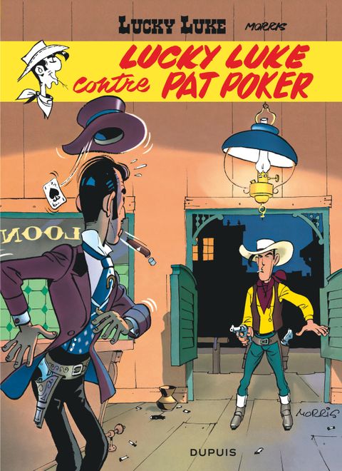 Couverture de l'album Lucky Luke contre Pat Poker