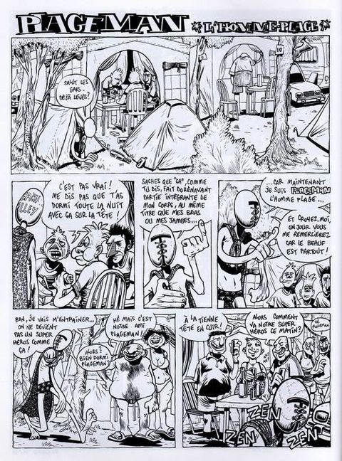Aperçu de l'album Plageman tome 1