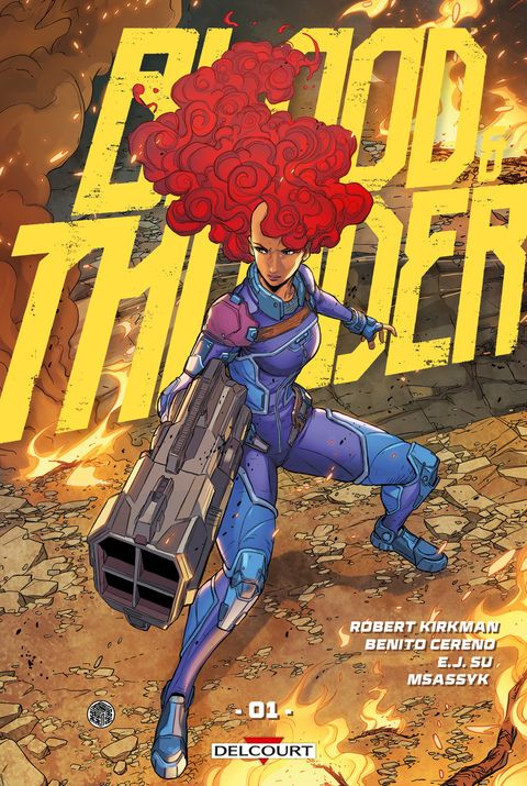 Couverture de l'album Blood and thunder