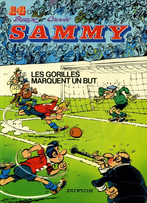 Couverture de l'album Les gorilles marquent un but