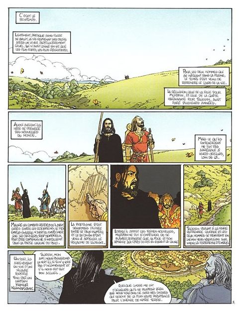 Aperçu de l'album Arthur, Une Epopée Celtique tome 2 - Arthur le Combattant