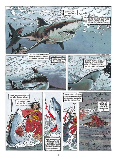 Aperçu de l'album Le vent des dieux tome 9 - Cambaluc