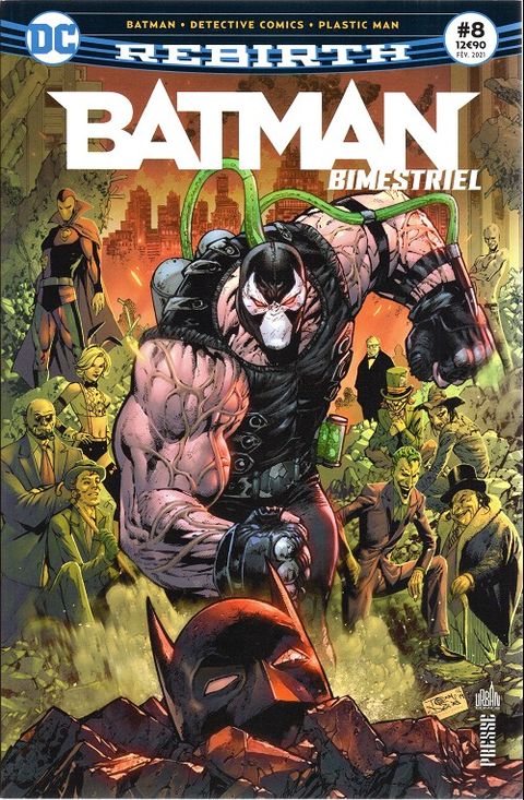 Couverture de l'album Batman Rebirth (bimestriel)