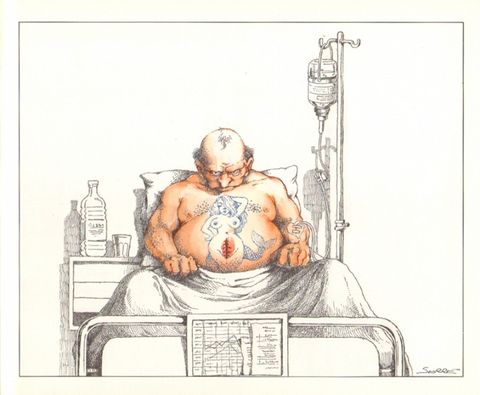 Aperçu de l'album Serre (One-shot) tome 1988 - Rechute (Humour noir et hommes en blanc T2)