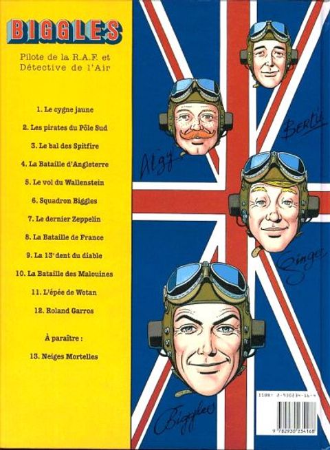 Aperçu de l'album Biggles Raconte tome 4 - Roland Garros