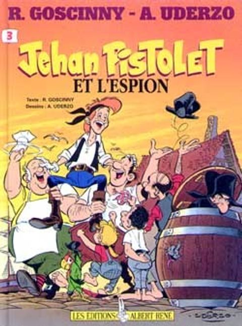 Couverture de l'album Jehan Pistolet et l'Espion