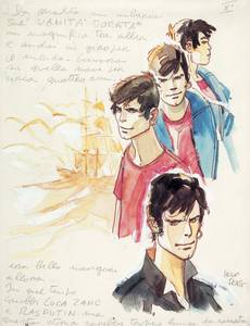 Aperçu 6 de l'album Corto Maltese - Hors série - Corto Maltese - Vie romanesque (catalogue exposition)