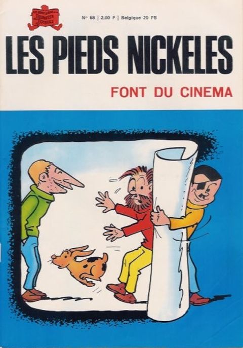 Couverture de l'album Les Pieds Nickelés font du cinéma