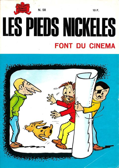 Couverture de l'album Les Pieds Nickelés font du cinéma