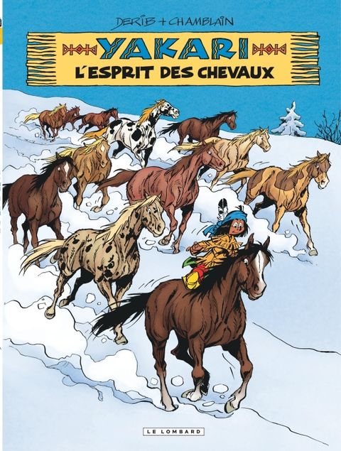 Couverture de l'album L'esprit des chevaux