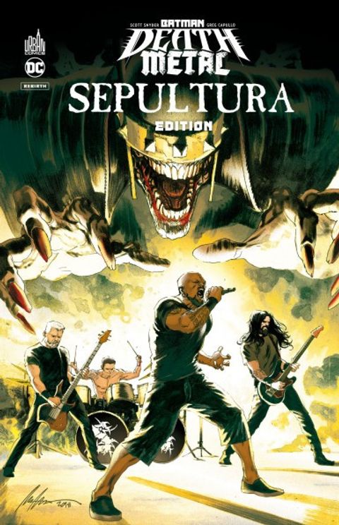 Couverture de l'album Batman Death Metal #5 Sepultura Edition, tome 5