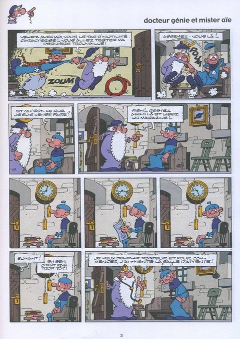 Aperçu de l'album Léonard tome 34 - Docteur génie et mister "aïe"