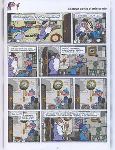 Aperçu 3 de l'album Léonard tome 34 - Docteur génie et mister "aïe"