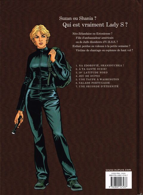 Aperçu de l'album Lady S. tome 7 - Une seconde d'éternité