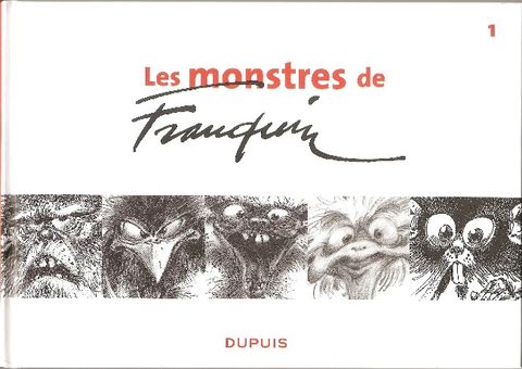 Couverture de l'album Les monstres de Franquin (1)