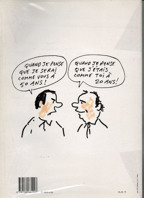 Aperçu de l'album Wolinski (One-Shot) tome 1990 - Tout va trop vite !