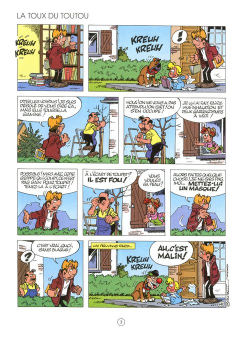 Aperçu de l'album Toupet tome 10 - Toupet Martyrise les Tympans