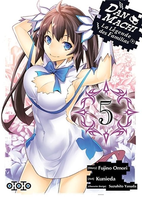 Couverture de l'album DanMachi : La Légende des Familias