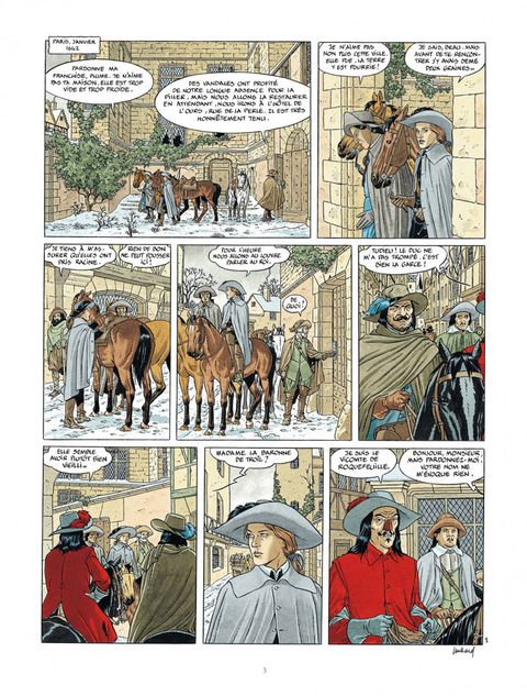 Aperçu de l'album Les 7 Vies de l'Epervier - 3ème époque tome 1 - Quinze ans après