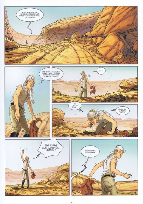 Aperçu de l'album L'Homme qui n'aimait pas les Armes à Feu tome 3 - Le mystère de la femme araignée