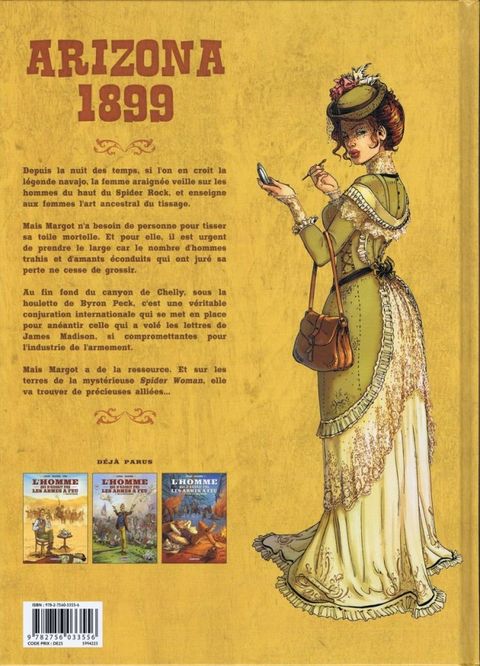 Aperçu de l'album L'Homme qui n'aimait pas les Armes à Feu tome 3 - Le mystère de la femme araignée