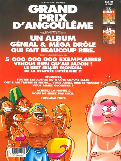Aperçu de l'album Jim (Divers) tome 13 - La honte 2 : Ces p'tits Trucs qui nous Plombent une Réputation