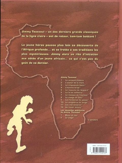 Aperçu de l'album Les Nouvelles Aventures de Jimmy Tousseul tome 1 - Blanc et Noir