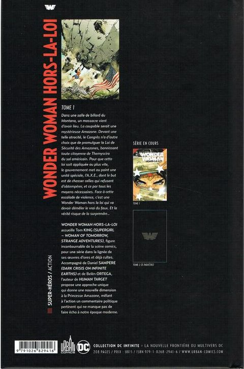 Aperçu de l'album Wonder Woman Hors-la-loi tome 1
