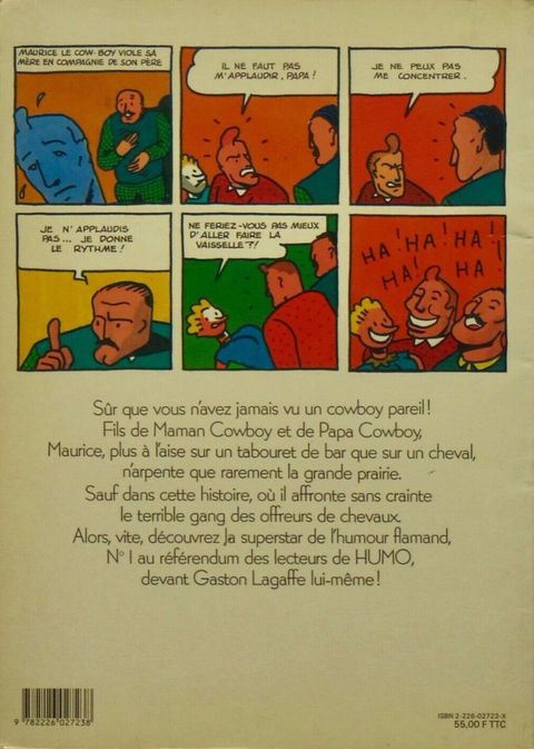 Aperçu de l'album Cowboy Henk - Maurice le cow-boy