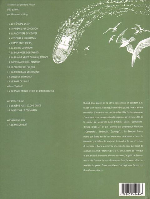 Aperçu de l'album Bernard Prince tome 14 - Le Piège aux 100 000 Dards