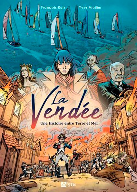 Couverture de l'album La Vendée, une histoire entre terre et mer