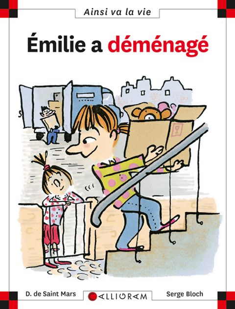 Couverture de l'album Emilie a déménagé