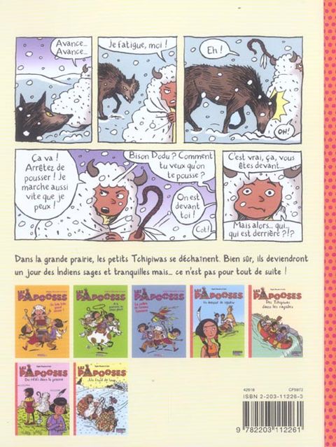 Aperçu de l'album Les Papooses tome 7 - Un Froid de Loup