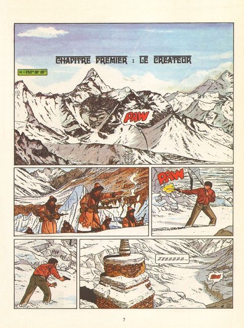 Aperçu de l'album Une aventure de Marc Mathieu tome 5 - Le Signe de Shiva (Une Aventure de Marc Mathieu)