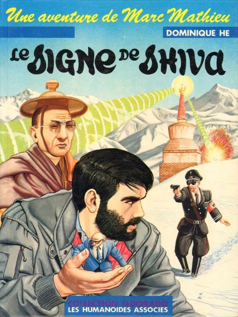 Couverture de l'album Le Signe de Shiva (Une Aventure de Marc Mathieu)