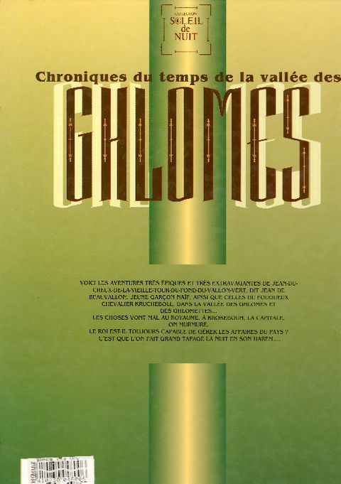 Aperçu de l'album Chroniques du Temps de la Vallée des Ghlomes tome 1