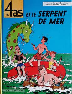 Couverture de l'album Les 4as et le Serpent de Mer