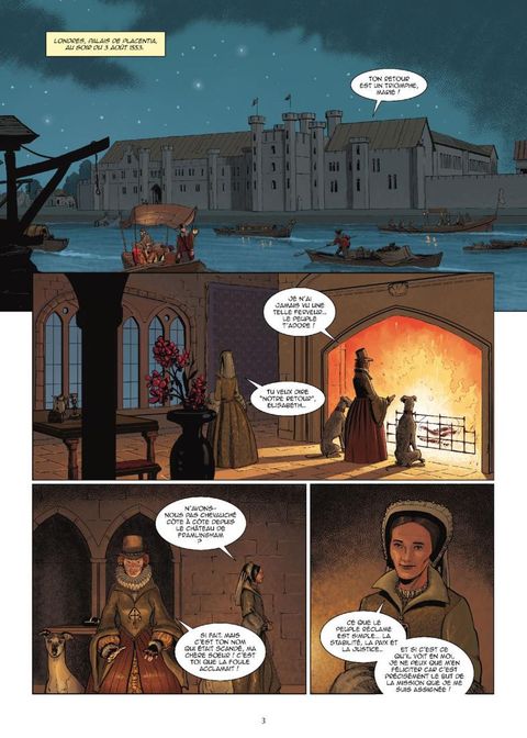 Aperçu de l'album Les Reines de Sang - Marie Tudor tome 3