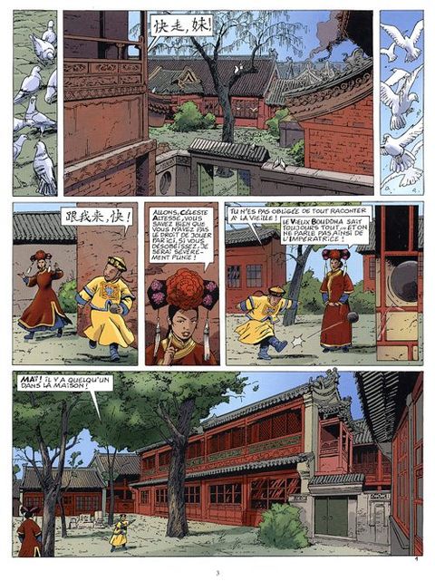 Aperçu de l'album Tombelaine tome 4 - Le Masque du Bouddha