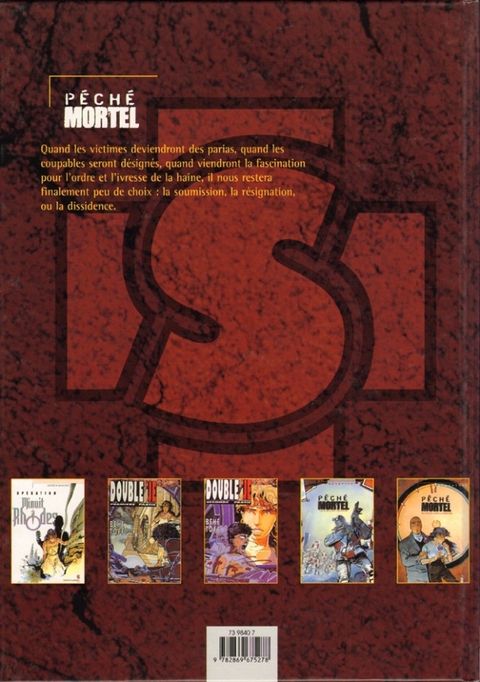 Aperçu de l'album Péché Mortel tome 2 - Un scalpel dans la mémoire