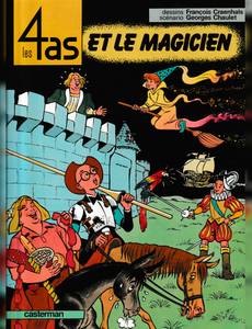 Couverture de l'album Les 4as et le Magicien
