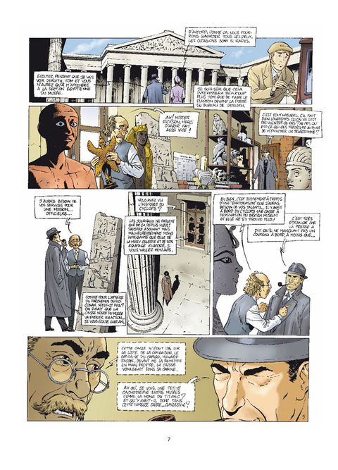 Aperçu de l'album Harry Dickson (nolane) tome 8 - Le Sanctuaire du Grand Ancien