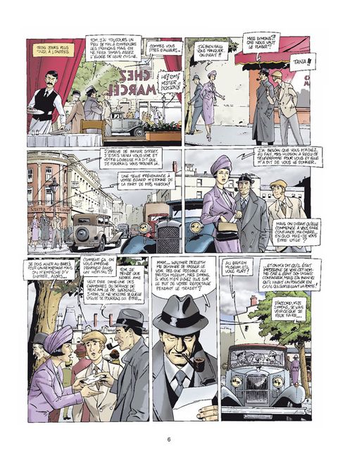 Aperçu de l'album Harry Dickson (nolane) tome 8 - Le Sanctuaire du Grand Ancien