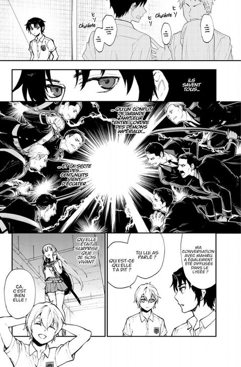 Aperçu de l'album Seraph Of The End - Glenn Ichinose - La catastrophe de ses 16 ans tome 5 - Séraphin of the end glenn ichinose