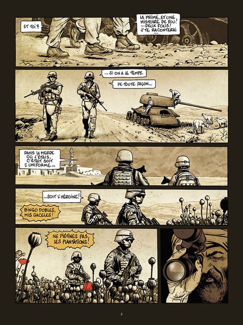 Aperçu de l'album La mort à lunettes tome 1