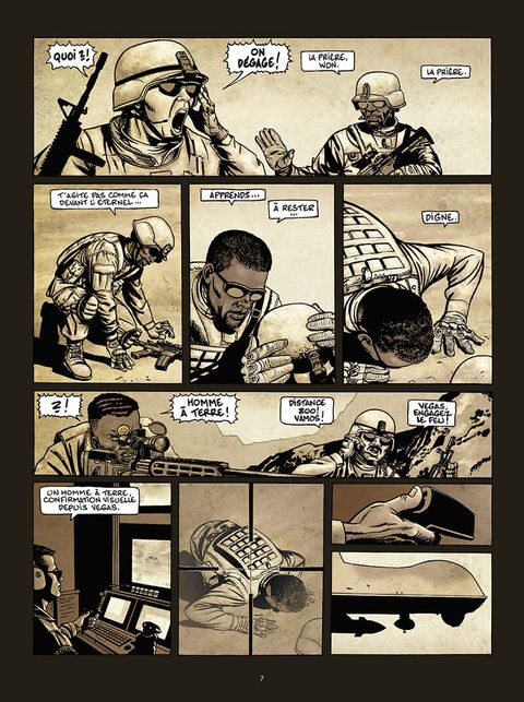 Aperçu de l'album La mort à lunettes tome 1