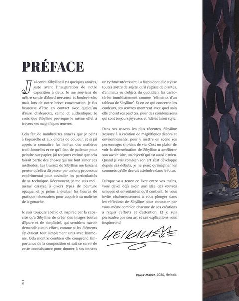Aperçu de l'album Rêverie - Artbook