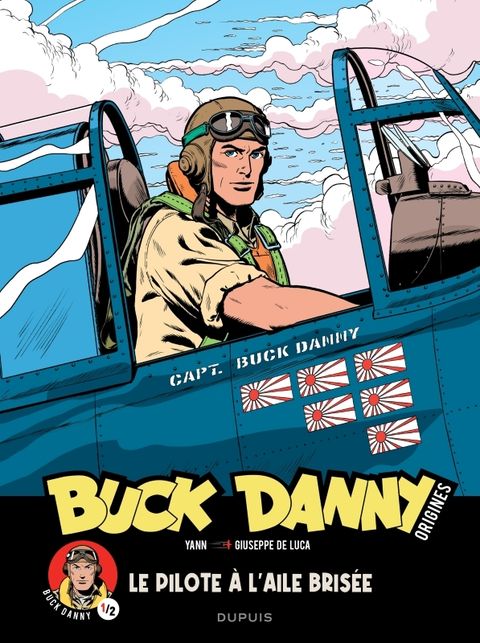 Couverture de l'album Buck Danny, le pilote à l’aile brisée 1/2