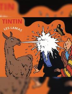 Couverture de l'album Tintin - Les lamas